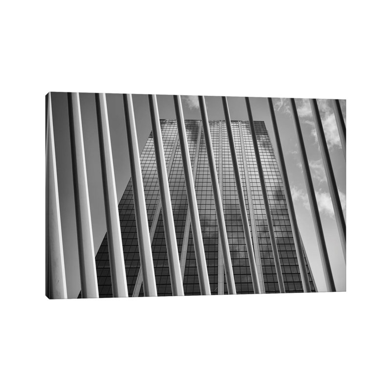 Barred 1 Piece Wrapped Canvas Wall Art, 66.04cm H x 101.6cm W