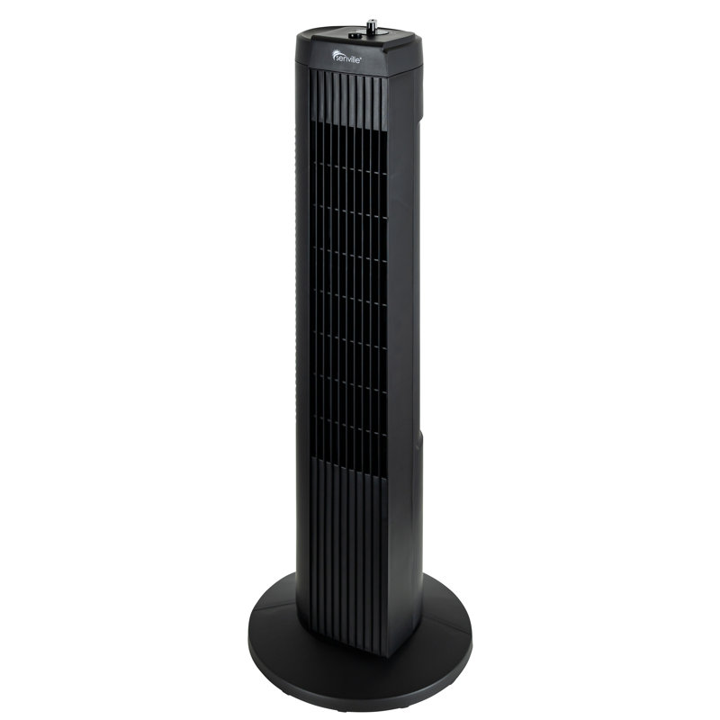 Ventilateur tour oscillant Senville 27 po, 3 vitesses, oscillation 60 °, compact