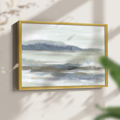 Soft Shores II -Framed Print - Restickable