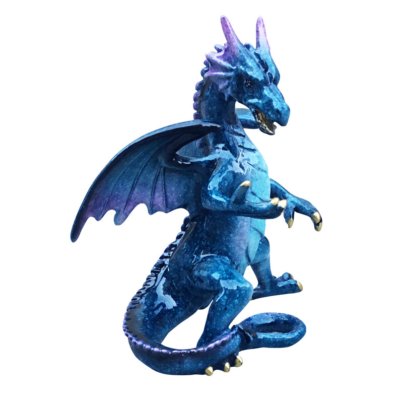 Delmer Animals Figurines & Sculptures, Blue