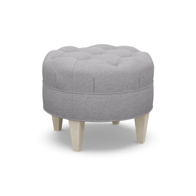 Round Tufted Ottoman