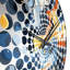 Celestial Harmony Cosmic Flow - Abstract Wall Clock-101236485