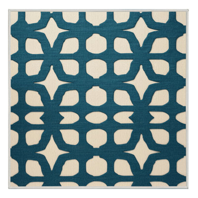 Machine Washable Trellis Beige Area Rug