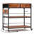 Kitchen Island Cart With Towel Rack And Fabric Drawers, Versatile Kitchen Cart With Power Outlets For Convenience