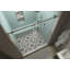 Porte de douche coulissante simple sans cadre l 56 po x H 80 po Coraline-49950173-49956767