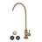 Stainless Steel Faucet, Lead-Free Water Purifier Faucet, Filter Water Faucets With Solid Brass Valve, Anti-Rust & Durability Ro Water Faucets For Kitchen, Bar Counter, Cafe Shop, Brushed Gold-119418887