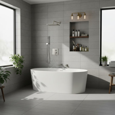 Outdoor Shower and Footwash Spout