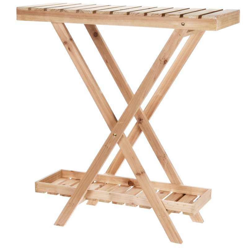 Kapono Wood Plant Stand