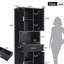 Armoire de salle de bain avec tiroir, 2 armoires, 2 tablettes réglables et rangement ouvert-922266319