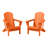 Laguna Foldable Outdoor Adirondack Set-46055962