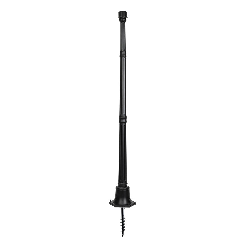 Gama Sonic Poteau décoratif - noir, Noir