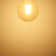 Dimmable LED G25 Vintage Light Bulb, 4.5W (60W Eqv.), Medium E26 Base, 2700K Soft White