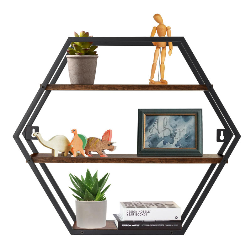 Benni Solid Wood Floating Shelf