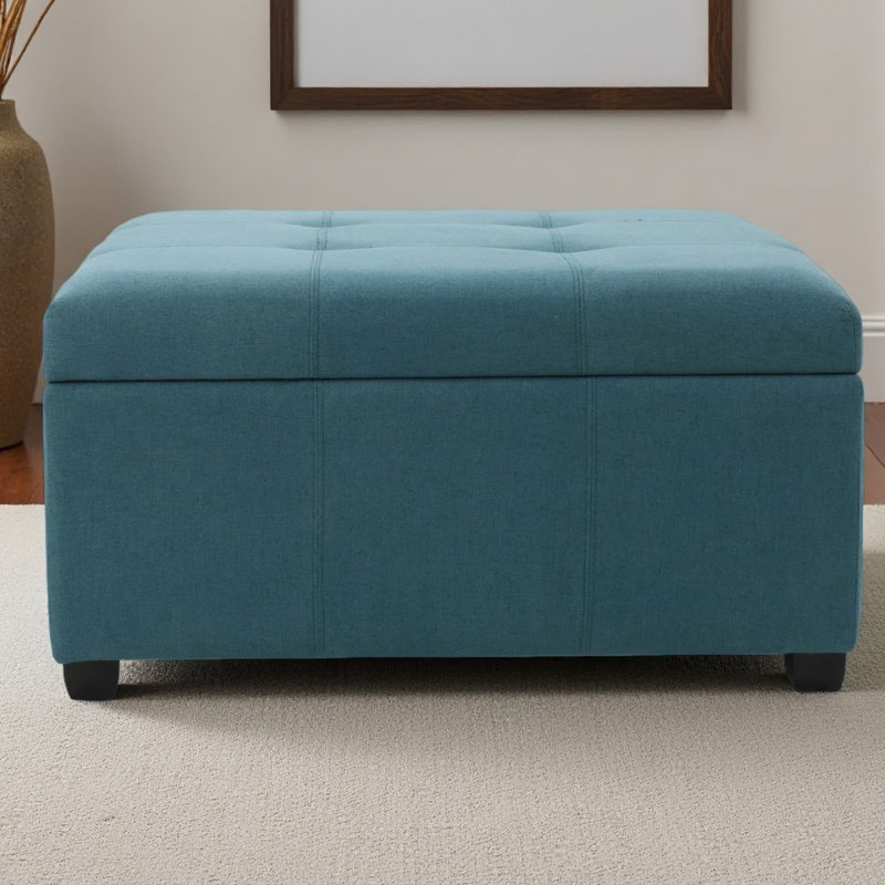 Tufted Square Storage Ottoman