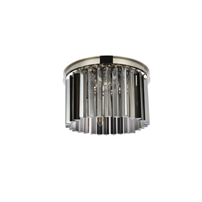 Yazmin Crystal Flush Mount