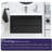 Derrald 36'' Single Sink Wall Mounted Bathroom Vanity with Resin Top-1196554818