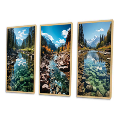 États-Unis, parc national de Yosemite, Californie - ensemble 3 pièces