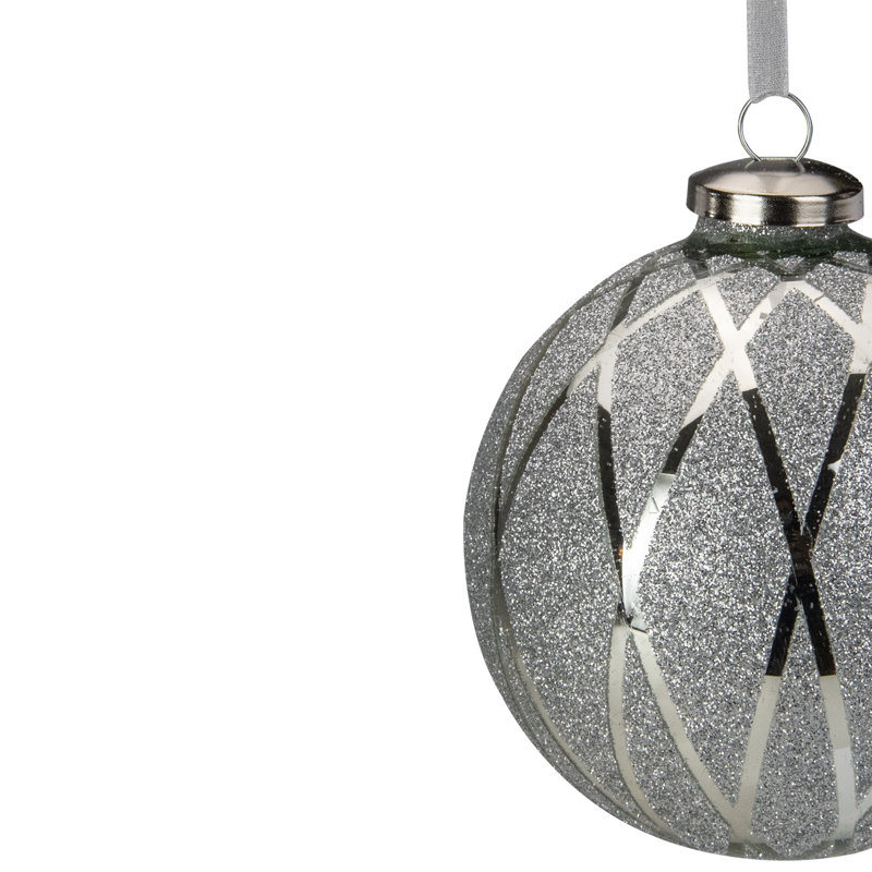 Ornement en forme de boule de Noël 4 po