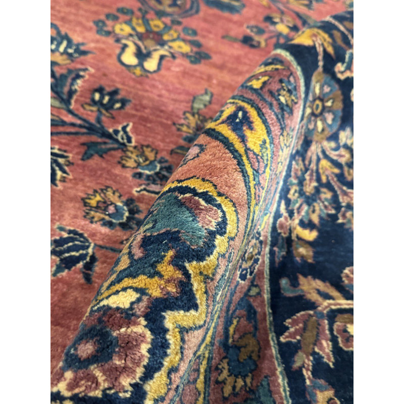 Red Persian Antique Kashan 12' X 20'8"