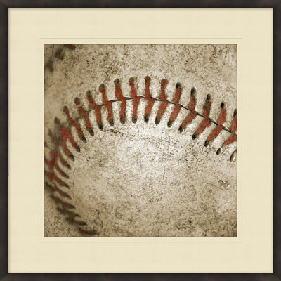 Vintage Baseball 1 - Photographie de cadre photo
