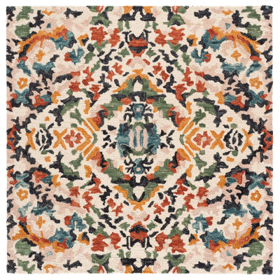 Hand Tufted Wool;Cotton Abstract Indoor Rug