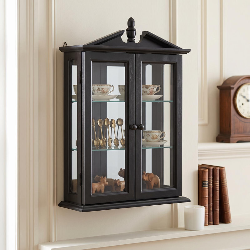 Vitrine Amesbury, Noir ébène