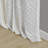 2Pk Poly Printed Curtain Panel With Tufted Stripe 2-PK 50"-1018180344