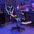 Hoffree Massage Ergonomic Gaming Chair with Bluetooth Speakers and RGB LED Lights-100105945