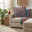 Housse de coussin Rafi Chindi multicolore rayée Rafi-1855647157-1855647158