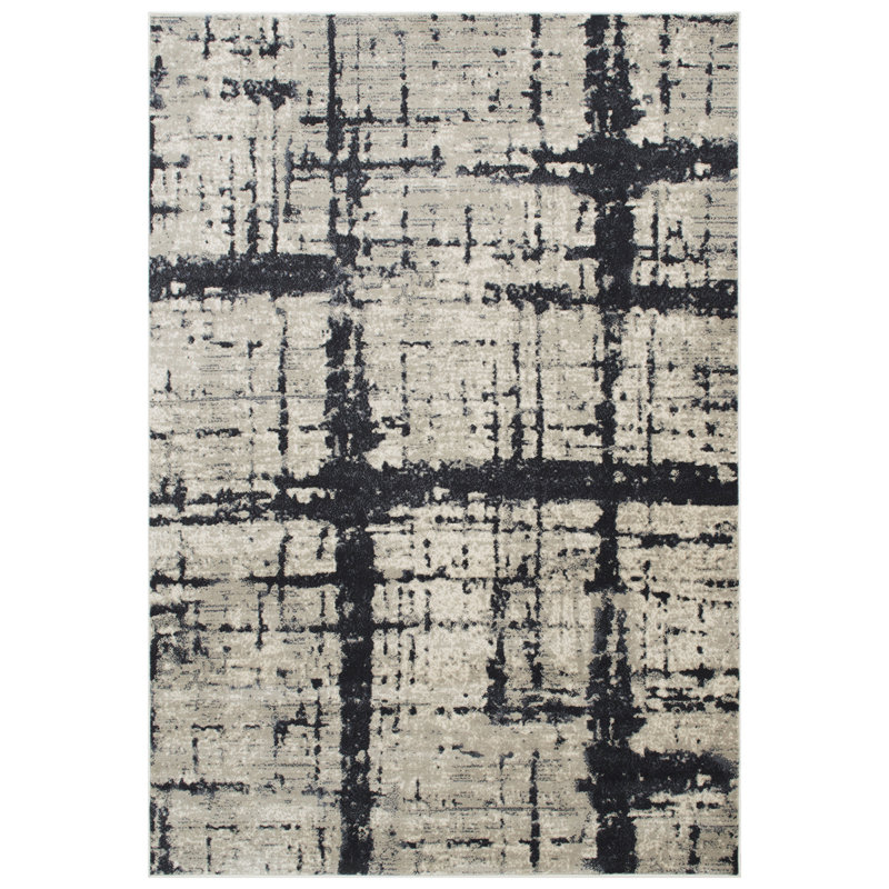 Tadley Abstract Indoor Rug, Rectangle 8' x 10'