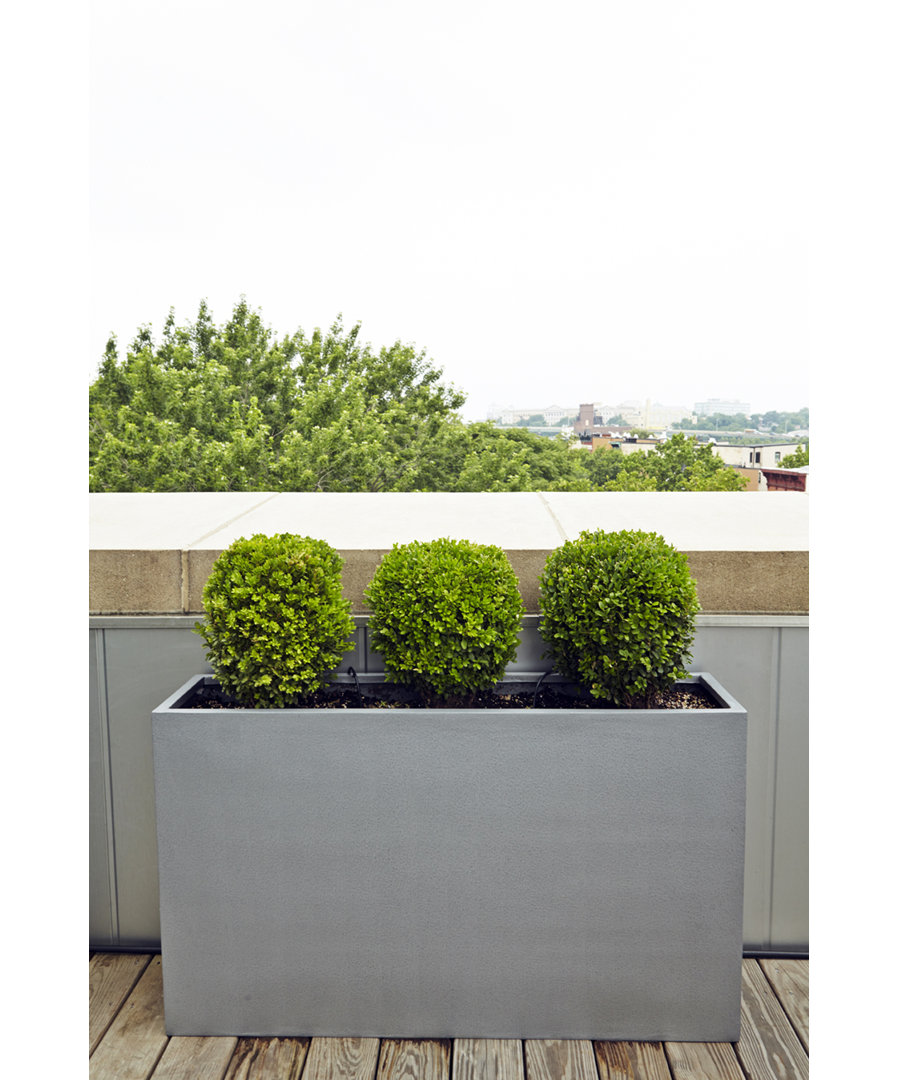 Baker Fiberglass Pot Planter