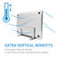 Support d’écran vertical en aluminium-47491045