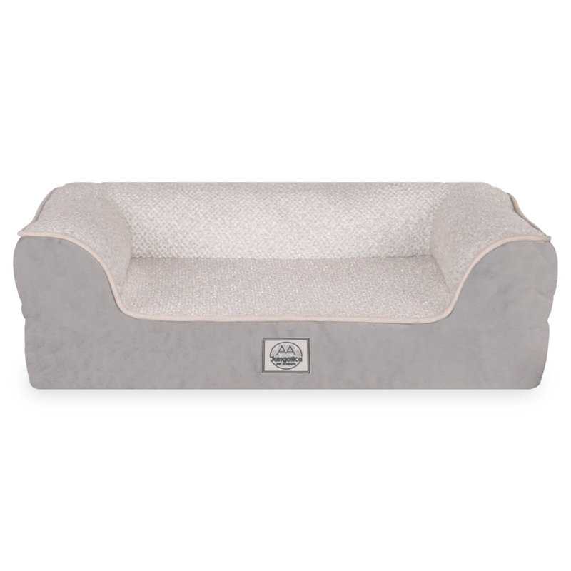 Jungolica Orthopedic Pet Bed, 95cm H x 55cm W x 22cm D, Beige