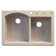 Aversa 33'' L Drop-In Double Bowl Kitchen Sink