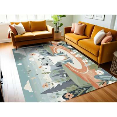 Tapis pour enfants East Urban Home
