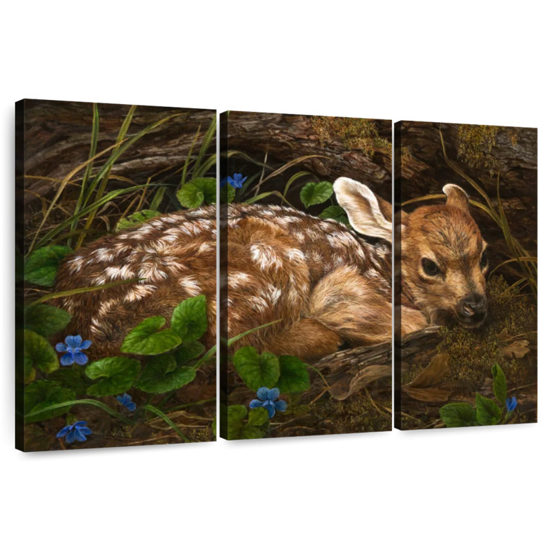 Bambi, 20" H x 33" W
