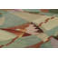 Art Deco Hand Knotted Wool Geometric Area Rug-2126168094