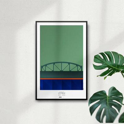 Minimalist Stadium Art By S. Preston " Minimalist Citi Field " by S. Preston
