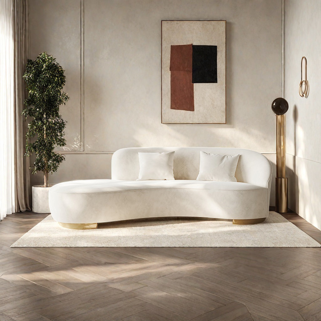 Hokku Designs American Minimalist Style Sofa | Wayfair