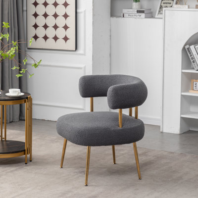 Upholstered Barrel Chair