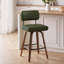 Tabourets de bar pivotants, chaises de bar rembourrées de 68 cm (26,7 po) de hauteur comptoir-689773673-689773676