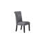 Ensemble de 2 chaises de salle à manger en tissu
