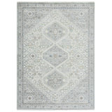 Clover Oriental Area Rug in Grey / Sage