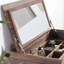 Nordic style clamshell black walnut dresser