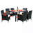 Anella 6 - Person Rectangular Outdoor Dining Set-181085524-153162365