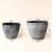 Eldwun 2 Piece Resin Pot Planter, Indoor/Outdoor Garden Flower Pots-801690091-801690090