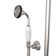Abbey Rain Fall Shower Faucet Set with Hand Shower (Valve Included)
