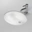 Lavabo pour salle de bain en porcelaine de 19,75 po x 16,06 po x 7,5 po Cantrio