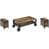 3 Pieces: Coffee Table, 2 End Tables is out of stock selected