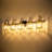 Gjystina 3-Light Dimmable Gold-Black/Chrome Crystal Vanity Light-2001491335-2004108653